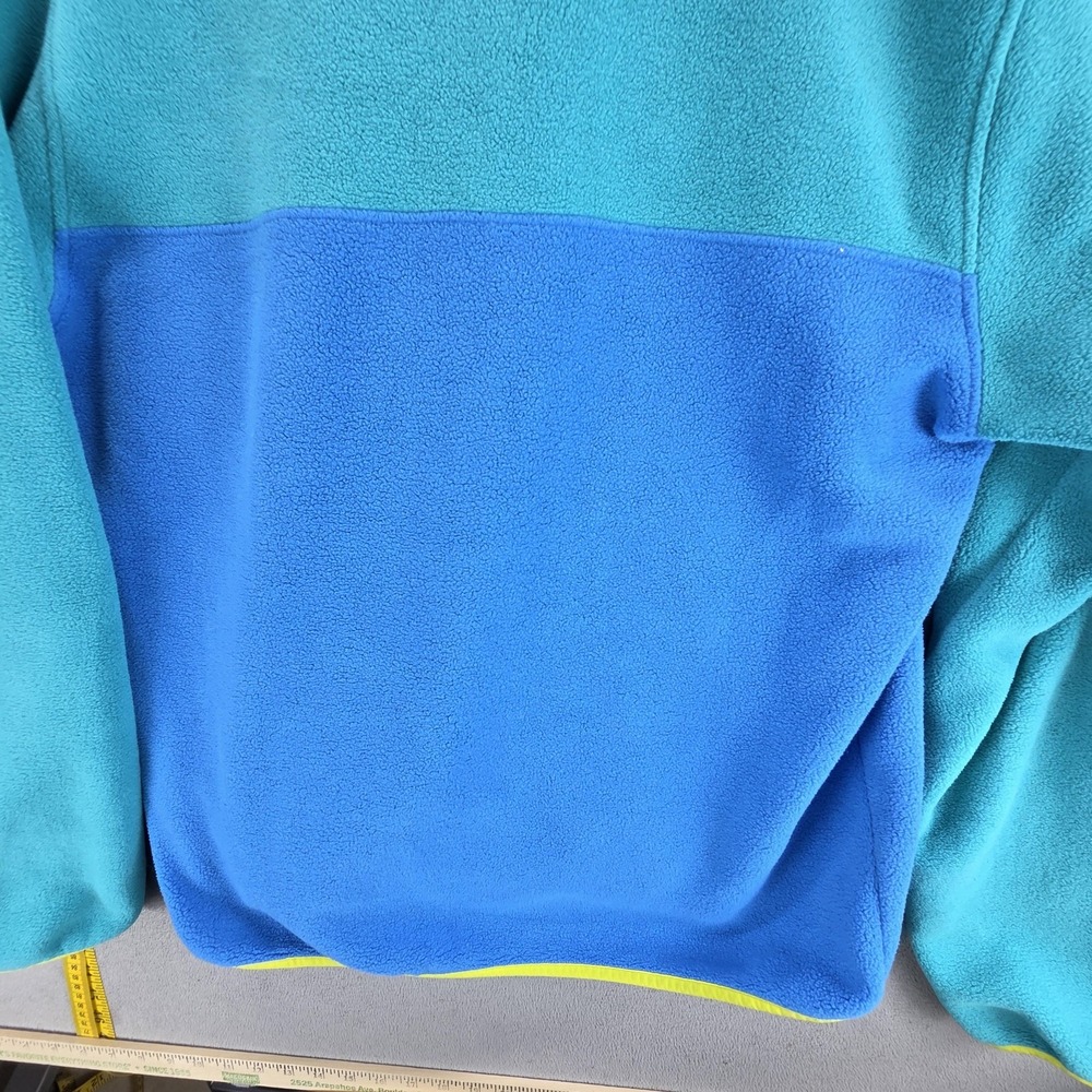 Patagonia Jacket Mens Large Blue Lightweight Synchilla Snap-T Fleece Pullover - Picture 10 of 11
